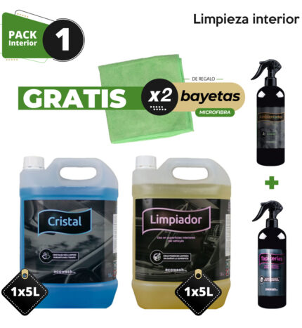 Pack de limpieza interior de ecowash